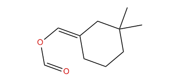 (E)-3,3-Dimethylcyclohexylidene)-methyl formate